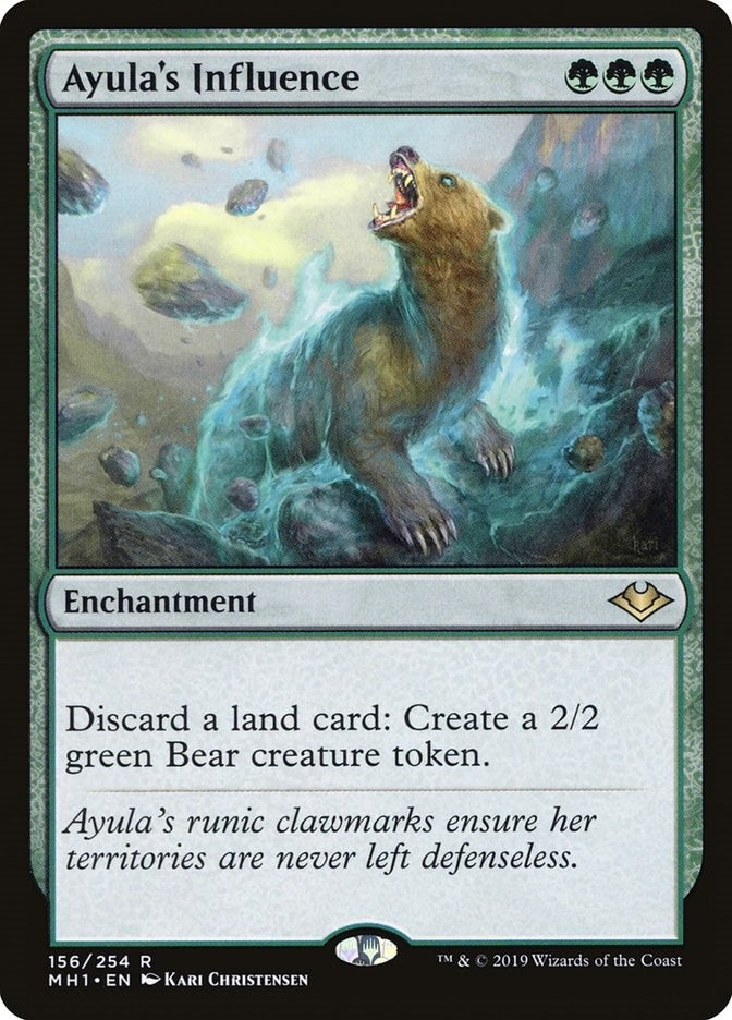Ayula's Influence (de Near Mint)