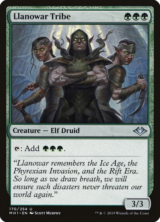 Llanowar Tribe (de Near Mint)