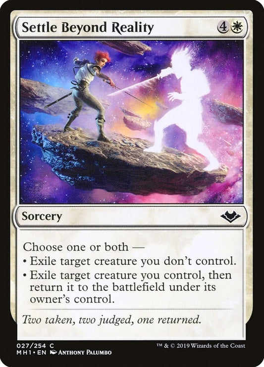 Settle Beyond Reality (de Near Mint)