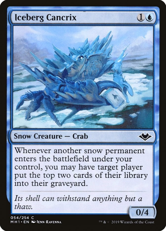 Iceberg Cancrix (de Near Mint)