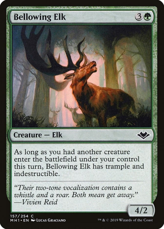 Bellowing Elk (de Near Mint)