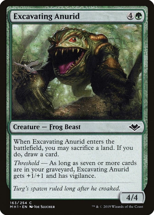 Excavating Anurid (de Near Mint)