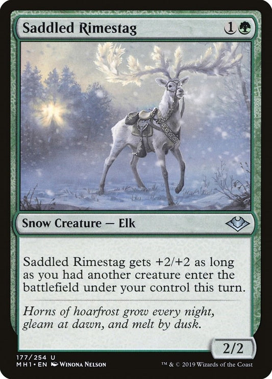 Saddled Rimestag (de Near Mint)