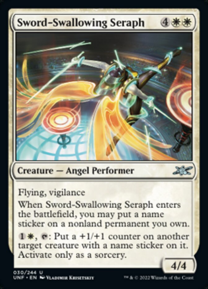 Sword-Swallowing Seraph (en Near Mint)