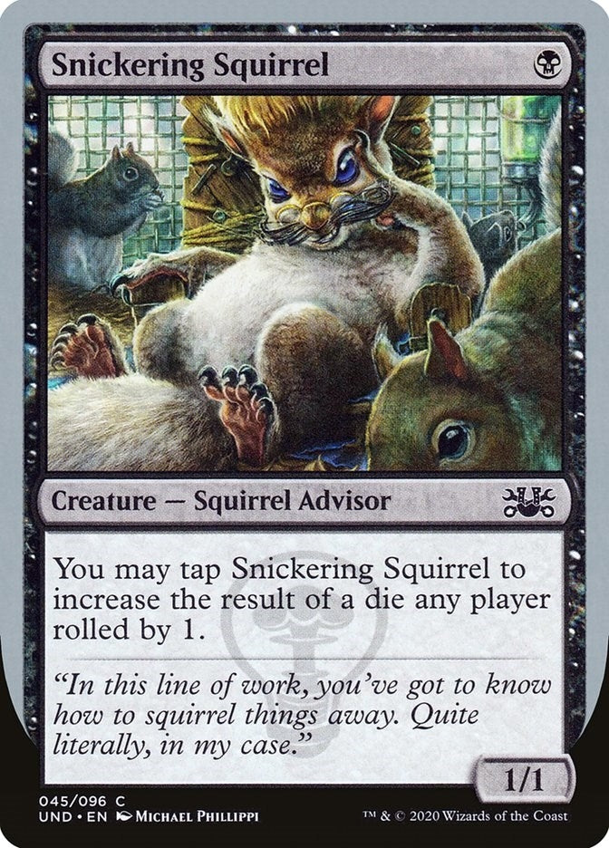 Snickering Squirrel (en Near Mint)