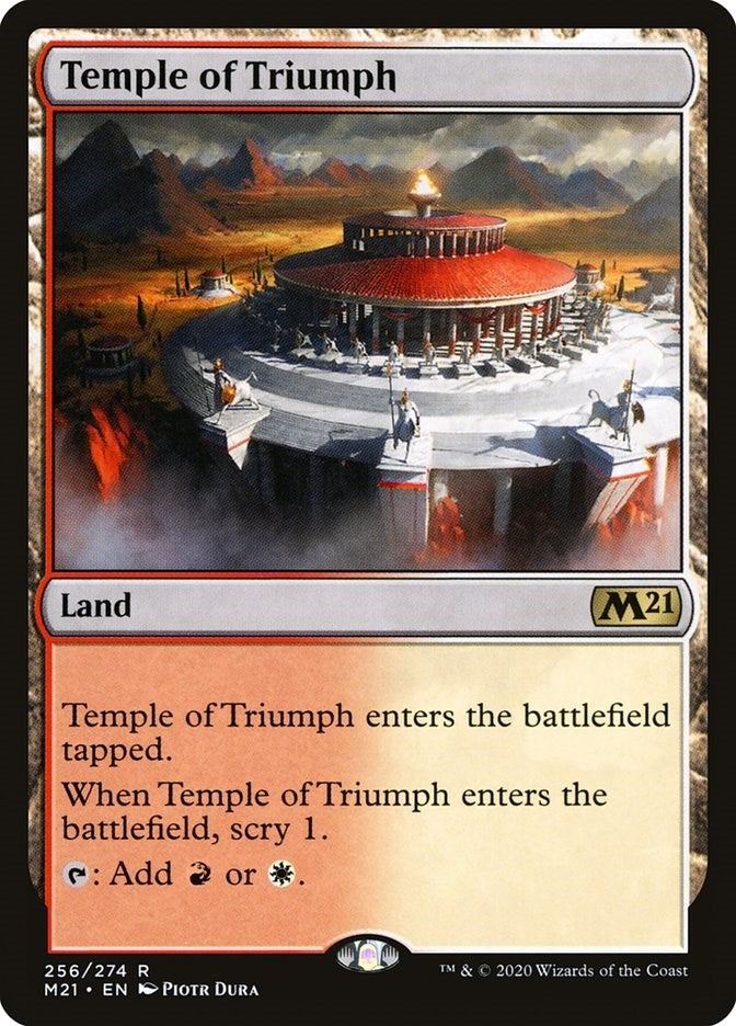 Temple of Triumph (de Near Mint)