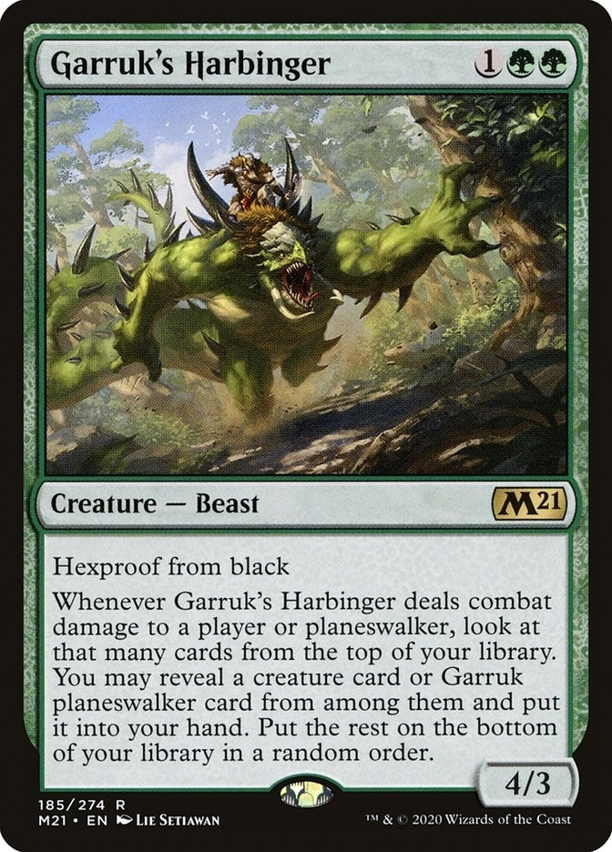 Garruk's Harbinger (de Near Mint)