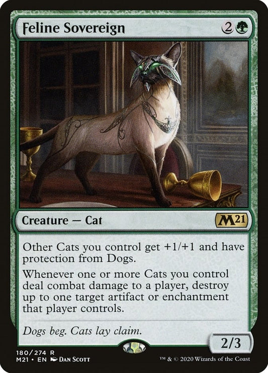 Feline Sovereign (de Near Mint)