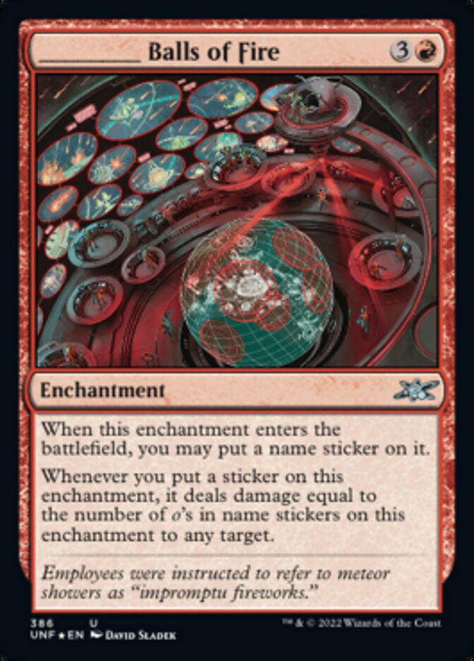 _____ Balls of Fire (en Near Mint)