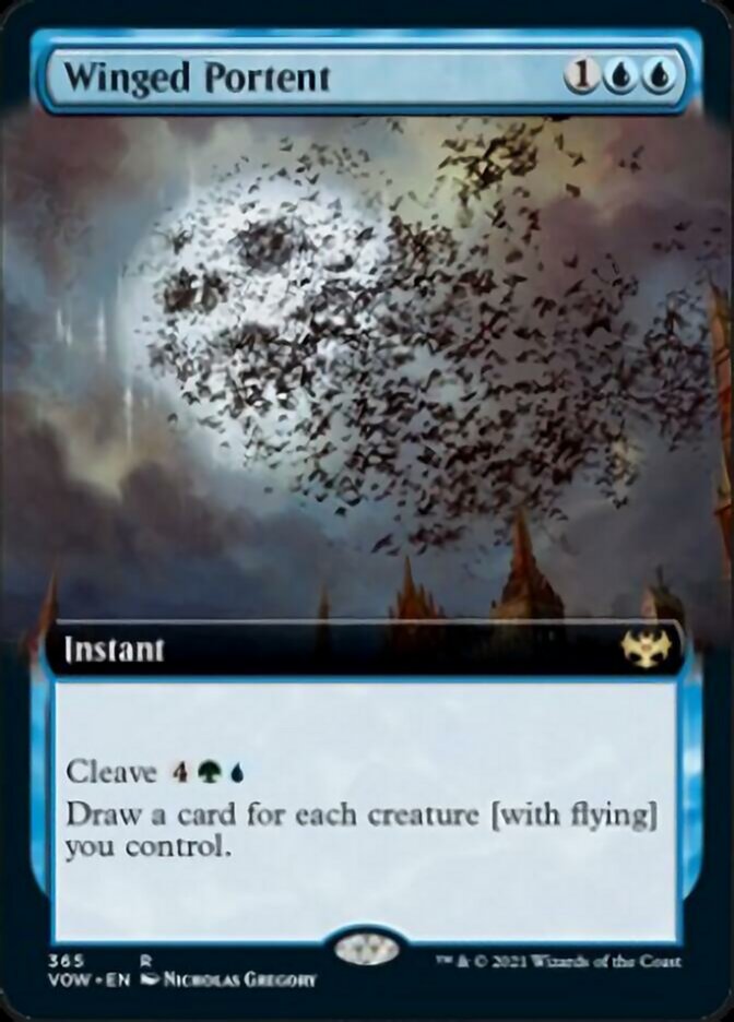 Winged Portent (de Near Mint)