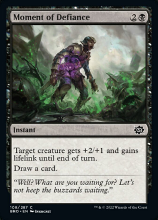 Moment of Defiance (de Near Mint)