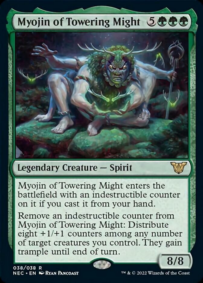 Myojin of Towering Might (V.1) (de Near Mint)