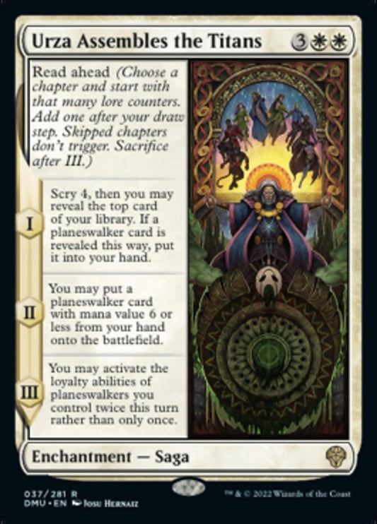 Urza Assembles the Titans (de Near Mint)