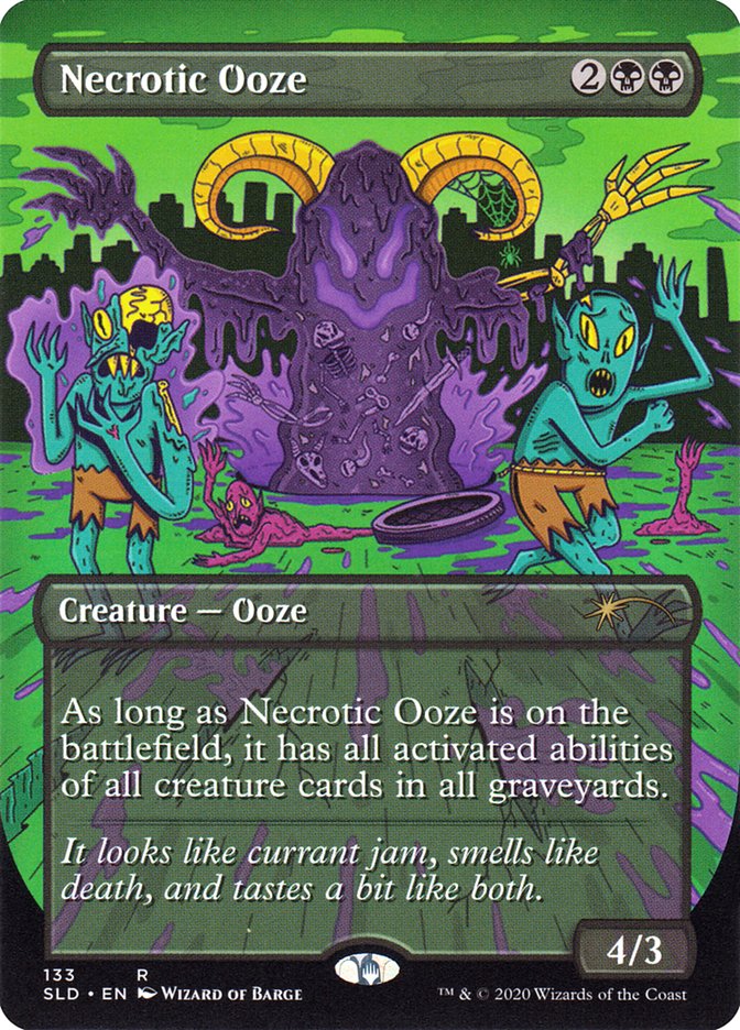 Necrotic Ooze (NM Nonfoil) [Secret Lair Drop Series]