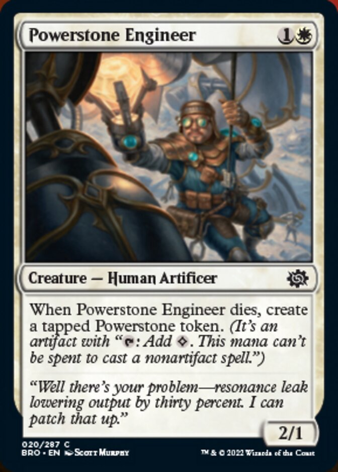 Powerstone Engineer (de Near Mint)