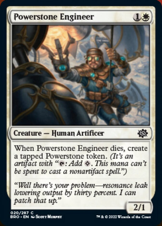 Powerstone Engineer (de Near Mint)