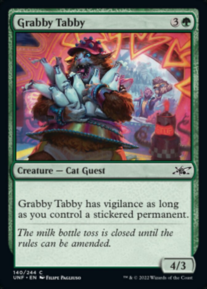 Grabby Tabby (en Near Mint)