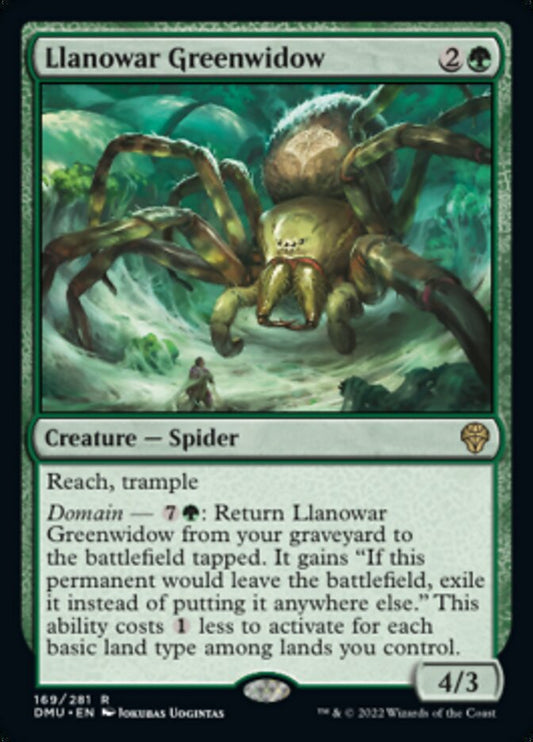 Llanowar Greenwidow (de Near Mint)
