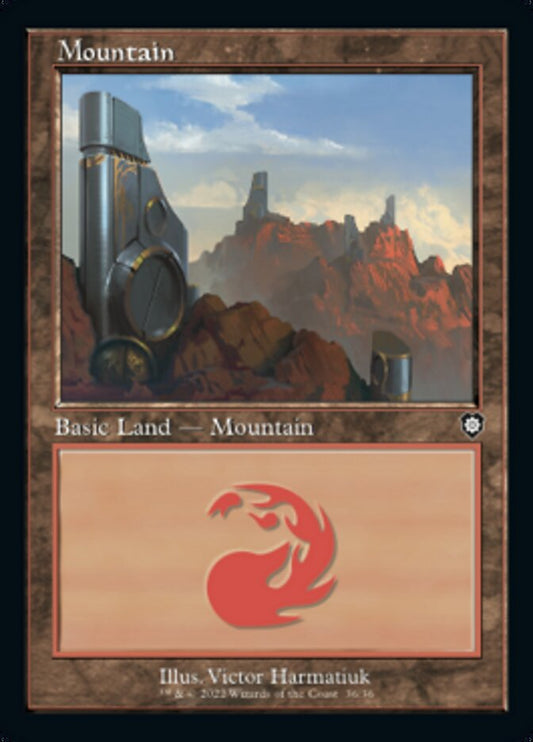 Mountain (036) [Commander: The Brothers' War] (German)