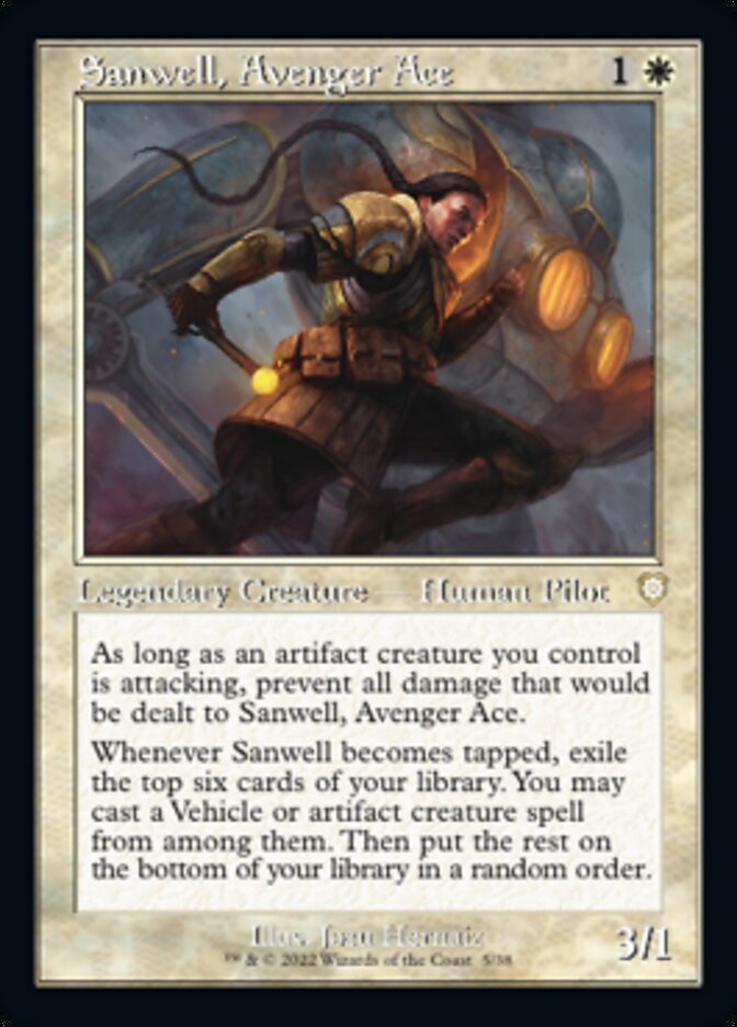 Sanwell, Avenger Ace [Commander: The Brothers' War] (German)