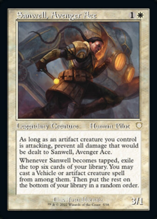 Sanwell, Avenger Ace [Commander: The Brothers' War] (German)