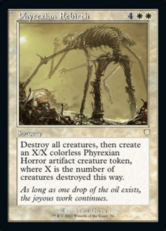 Phyrexian Rebirth [Commander: The Brothers' War] (German)