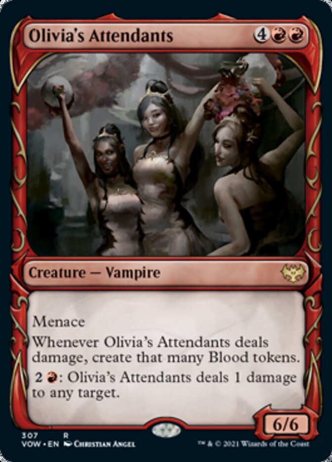 Olivia's Attendants (de Near Mint)