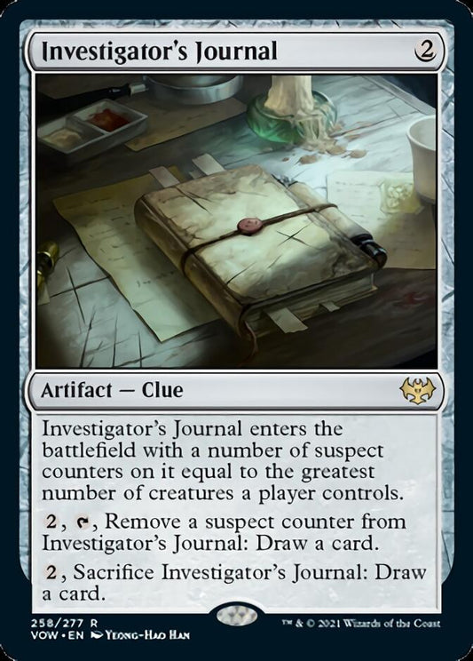 Investigator's Journal (de Near Mint)