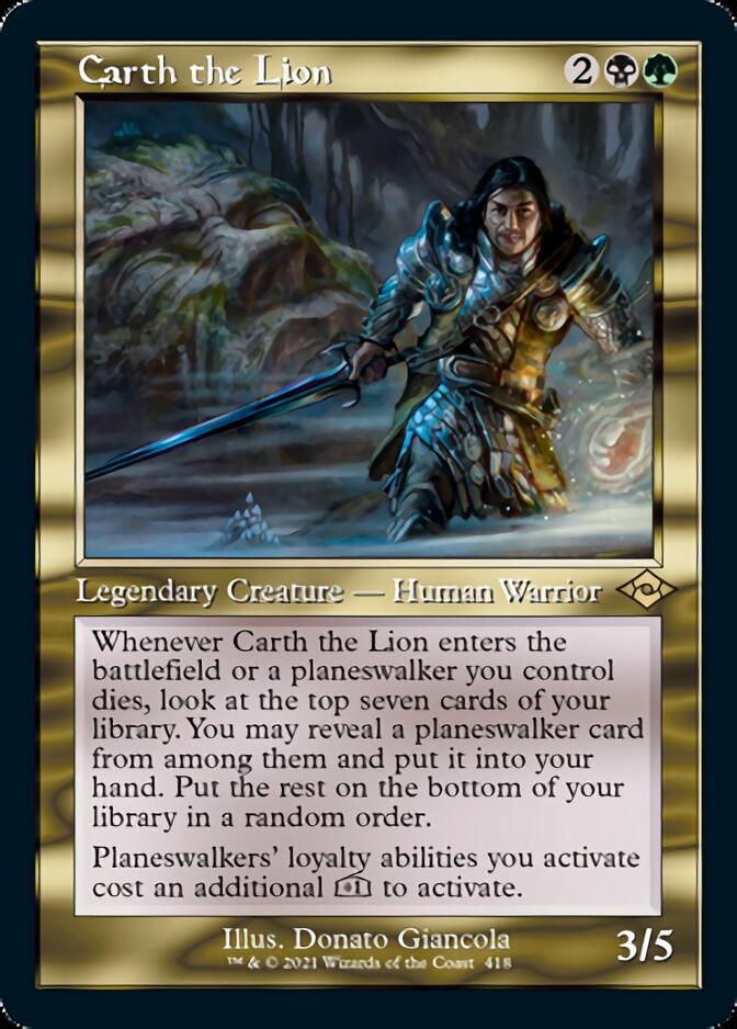 Carth the Lion (V.1) (de Near Mint)