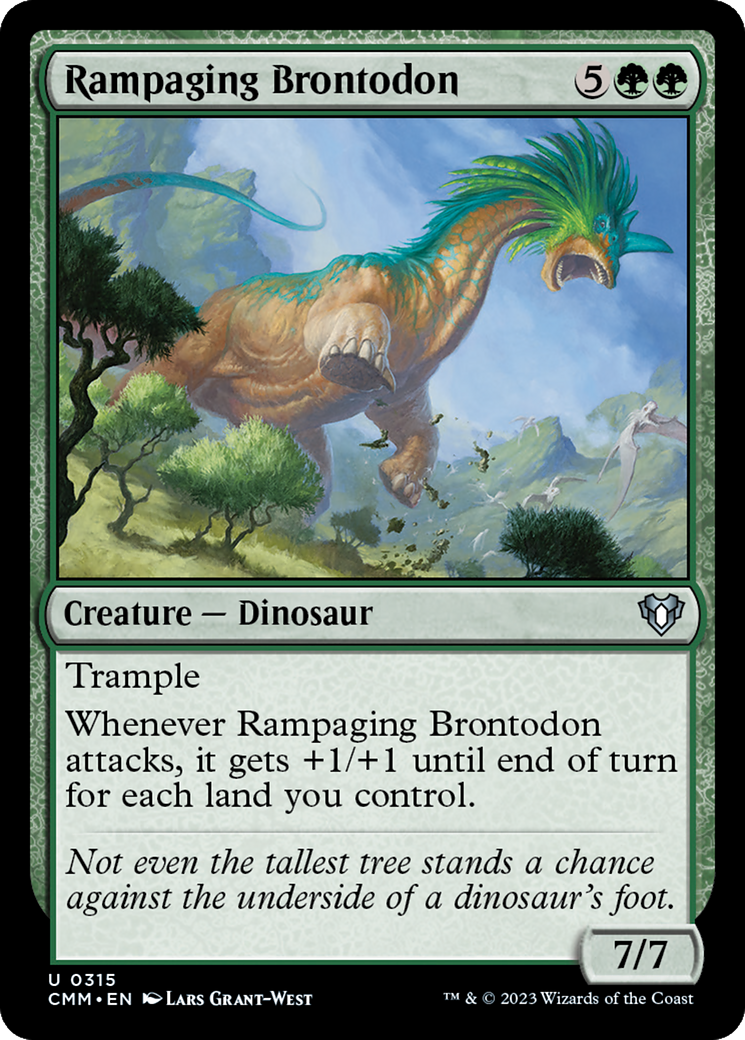 Rampaging Brontodon (EN NM)