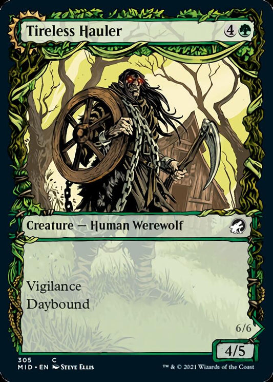 Tireless Hauler // Dire-Strain Brawler (en Near Mint)