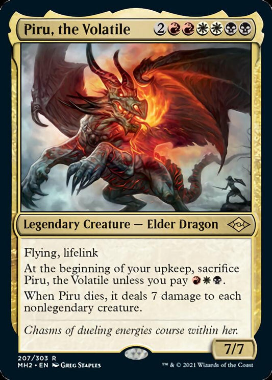 Piru, the Volatile (de Near Mint)