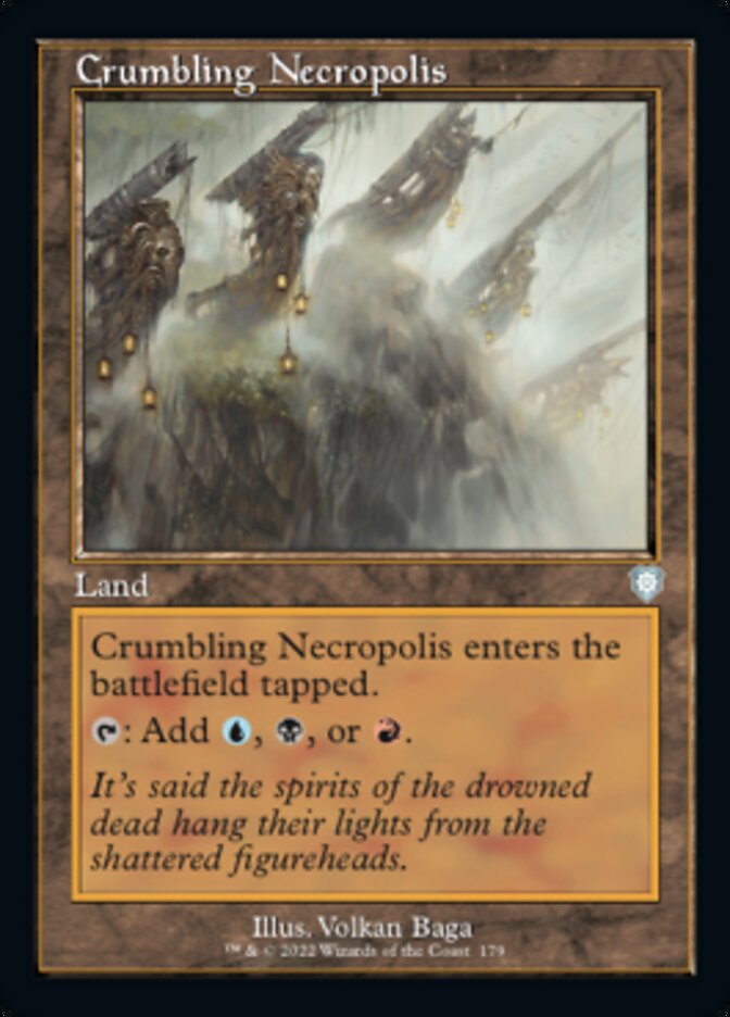 Crumbling Necropolis [Commander: The Brothers' War] (German)