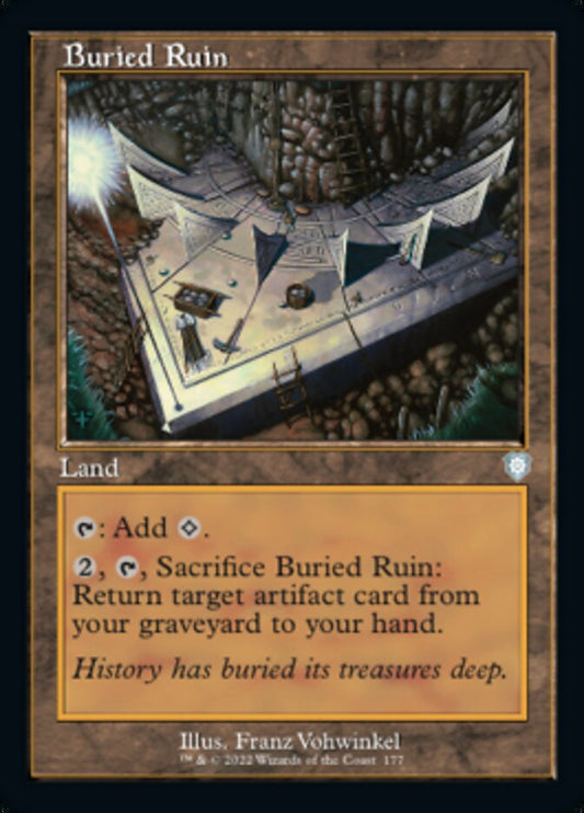 Buried Ruin [Commander: The Brothers' War] (German)