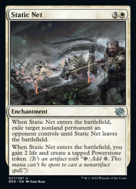 Static Net (de Near Mint)