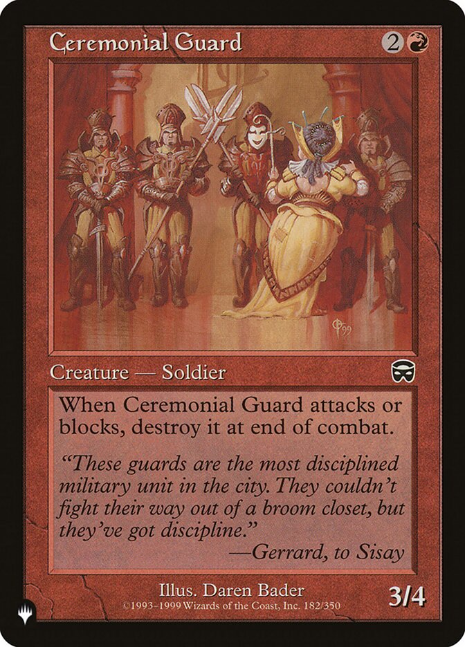 Ceremonial Guard (en Near Mint)
