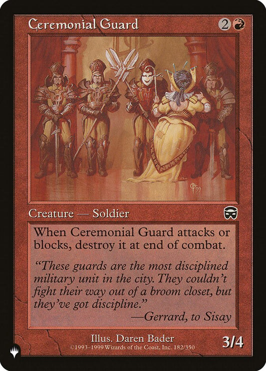Ceremonial Guard (en Near Mint)