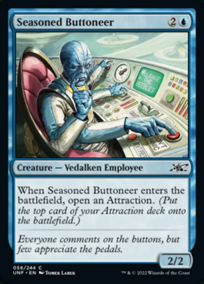 Seasoned Buttoneer (en Near Mint)