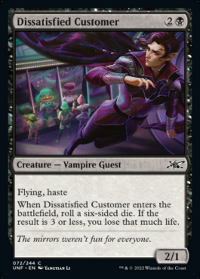 Dissatisfied Customer (en Near Mint)