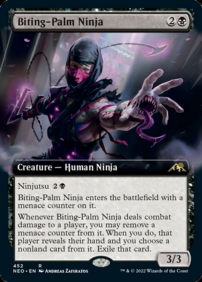Biting-Palm Ninja (V.2) (de Near Mint)