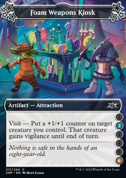 Foam Weapons Kiosk (V.3) (en Near Mint)