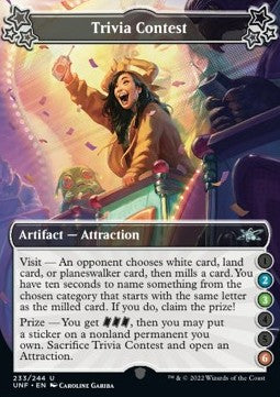 Trivia Contest (V.1) (en Near Mint)
