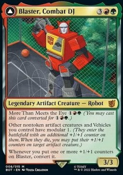 Blaster, Combat DJ // Blaster, Morale Booster (V.1) (de Near Mint)