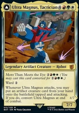 Ultra Magnus, Tactician // Ultra Magnus, Armored Carrier (V.1) (de Near Mint)