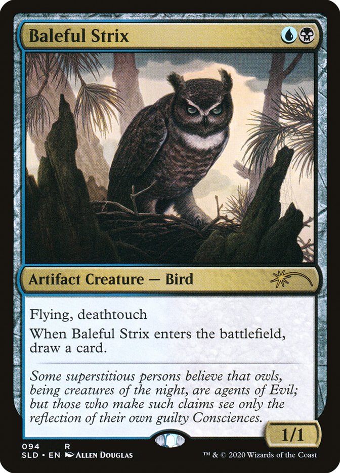 Baleful Strix (NM Nonfoil) [Secret Lair Drop Series]