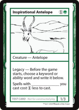 Inspirational Antelope (V.2) (en Poor)