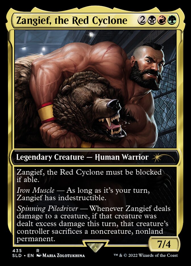 Zangief, the Red Cyclone (Near Mint Nonfoil)