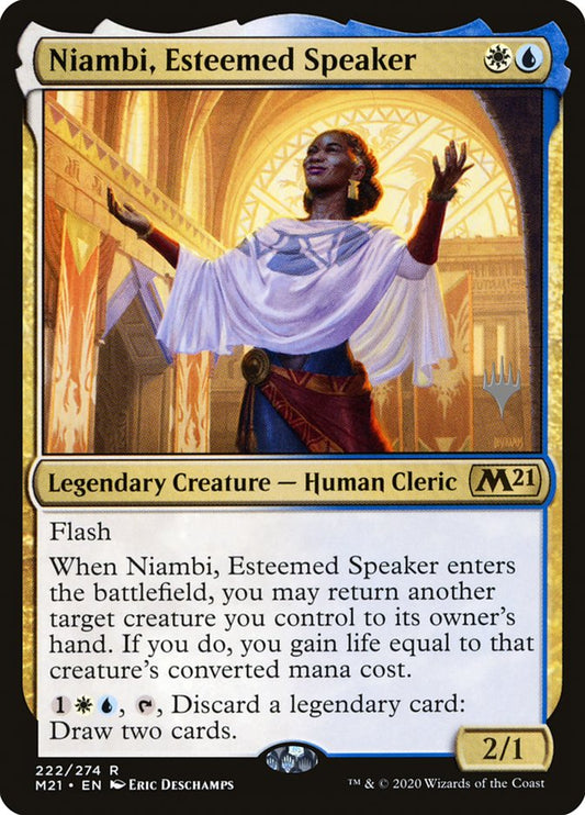Niambi, Esteemed Speaker (V.1) (de Near Mint)