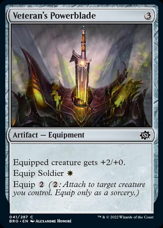 Veteran's Powerblade (de Near Mint)