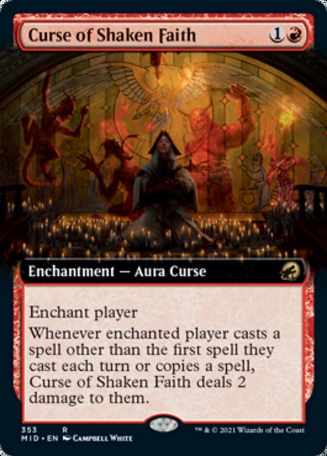 Curse of Shaken Faith (de Near Mint)